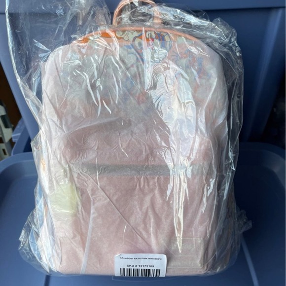 Loungefly DISNEY Backpack - ALADDIN - RAJA FLORAL - tiger - Picture 2 of 2